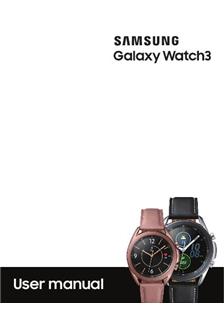 Samsung Galaxy Watch 3 manual. Camera Instructions.